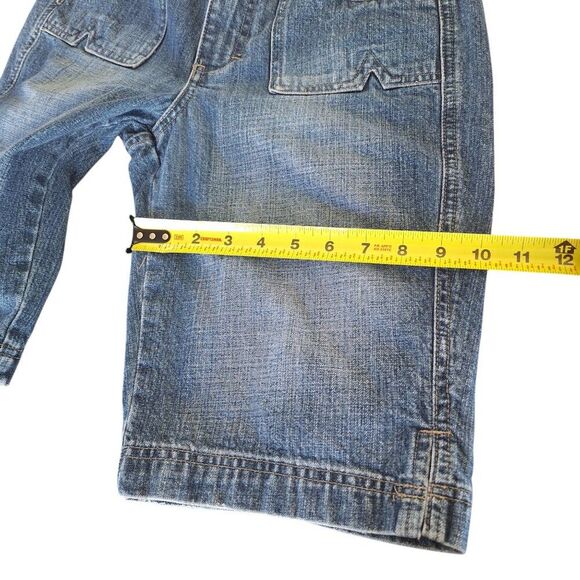 Riders Copper Shorts Denim Modest Length Blue Jean Shorts 5/6 100% Cotton - Picture 8 of 16